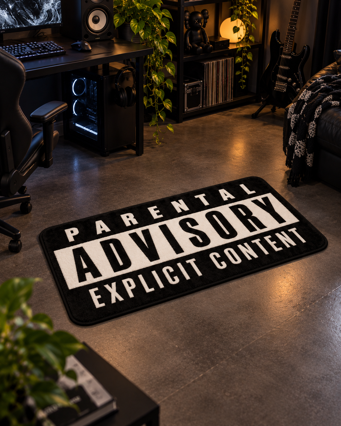 Explicit Advisory Rug